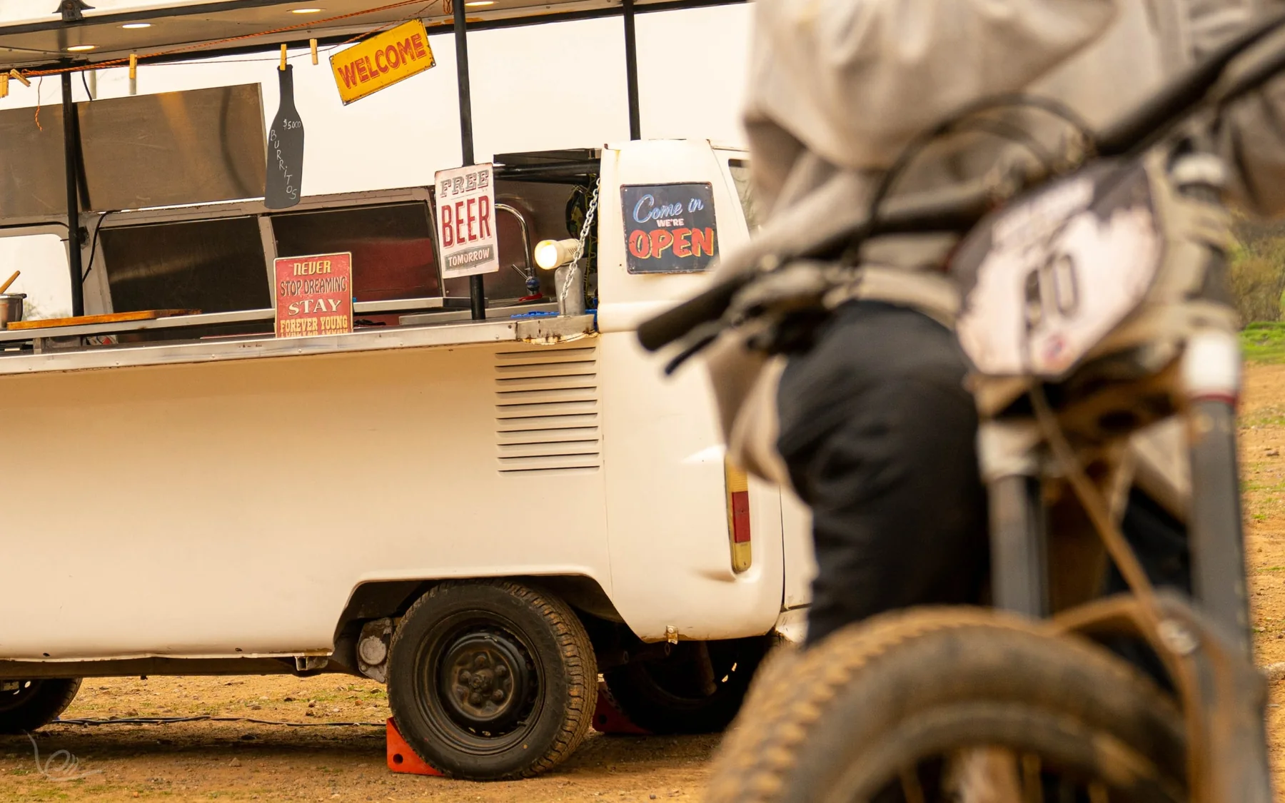 Interior funcional de la KOMBI en etapa burritos