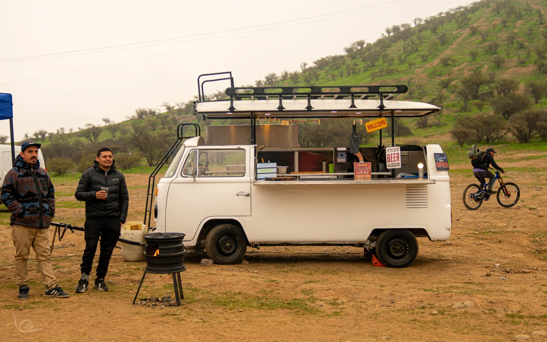 la KOMBI instalada en entorno outdoor
